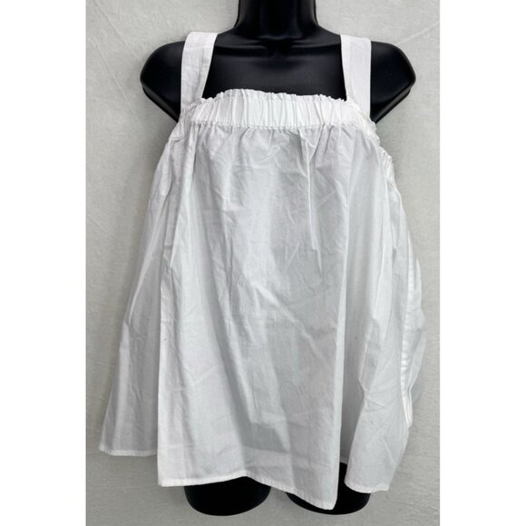Gap Women's White Tank Top Size Medium Tall NWT - Picture 1 of 10